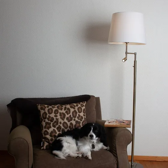 By Rydéns Orlando Vloerlamp Crème - Met leeslampje