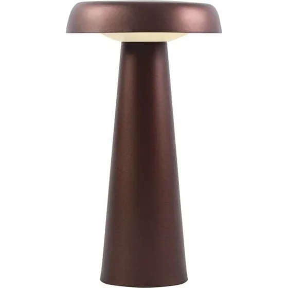Nordlux Arcello LED tafellamp - Messing Bruin - Dimbaar