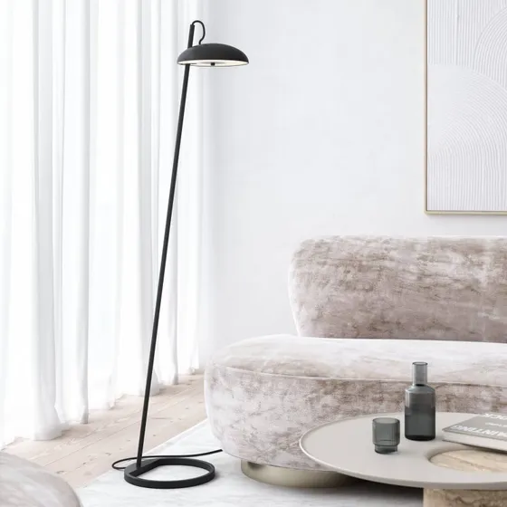 DFTP by Nordlux Vloerlamp Versale - Zwart - Scandinavisch Design