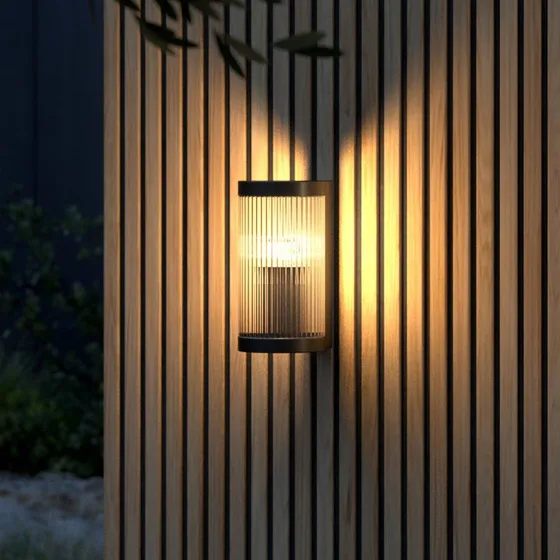 Nordlux Buitenwandlamp Coupar - Zwart - Aluminium