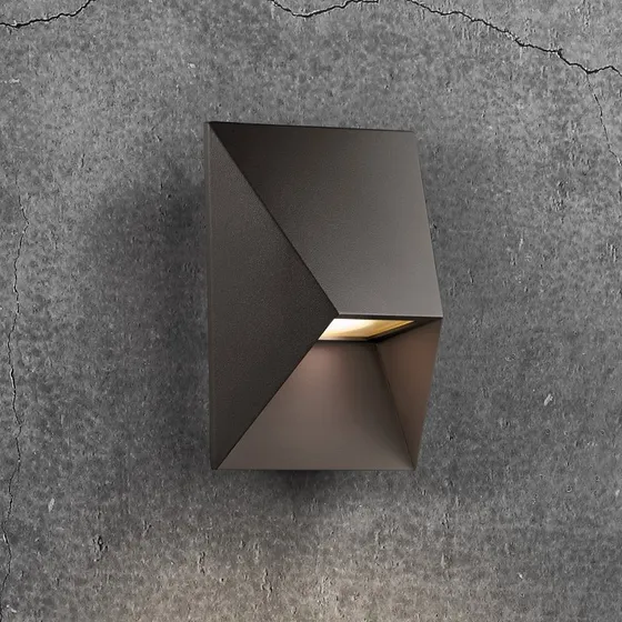 Nordlux Pontio 15 Buitenwandlamp - Zwart - Aluminium