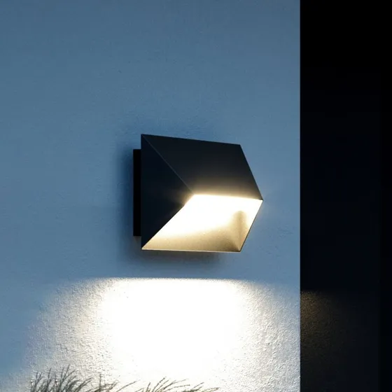 Nordlux Pontio 27 Buitenwandlamp - Zwart - 27 cm