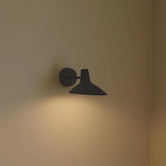 DFTP by Nordlux Darci Wandlamp Short - Zwart - Metaal