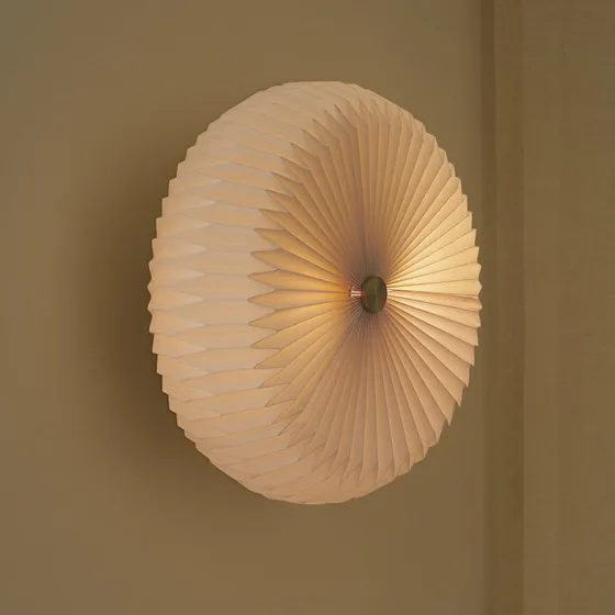 Nordlux Belloy 40 Plafondlamp - Wit - Plissé Papier