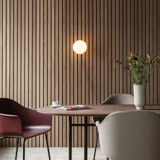 Audo Copenhagen TR Bulb LED plafondlamp - Messing/Wit