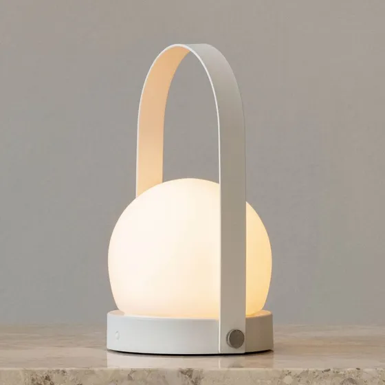 Audo Copenhagen Carrie LED sfeerlamp met accu, wit