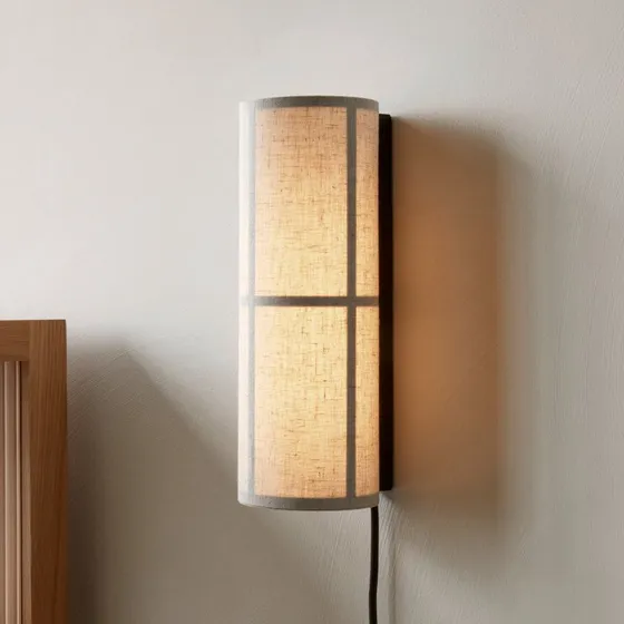 Audo Copenhagen Hashira Wandlamp Raw - Linnen