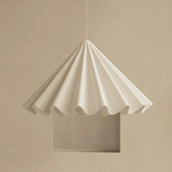Audo Copenhagen Dancing hanglamp - Wit, Ø 65 cm, Vilt