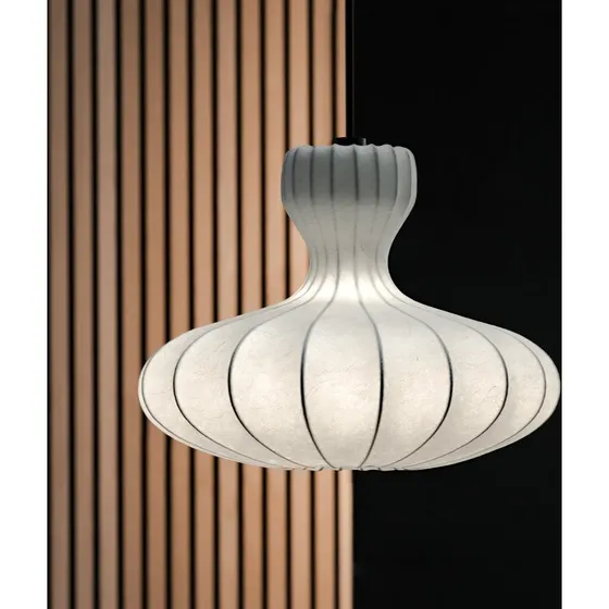 LOOM DESIGN Portobello Hanglamp - Wit - Ø 40 cm