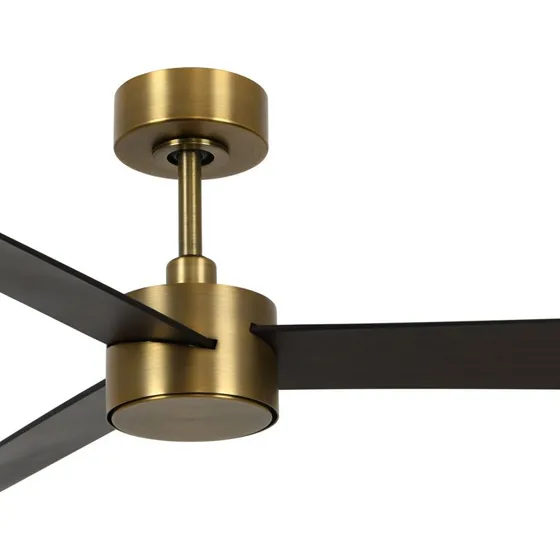 Beacon Climate IV Plafondventilator - Messing/Walnoot - 132cm