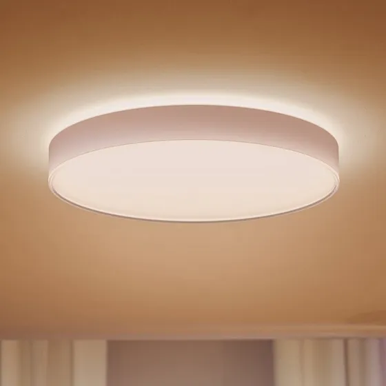 Philips Hue Enrave LED plafondlamp 55,1cm wit