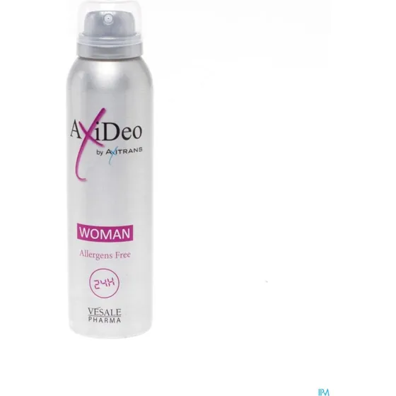 Axideo Woman Deo Spray 150ml, 24-uurs, Hypoallergisch