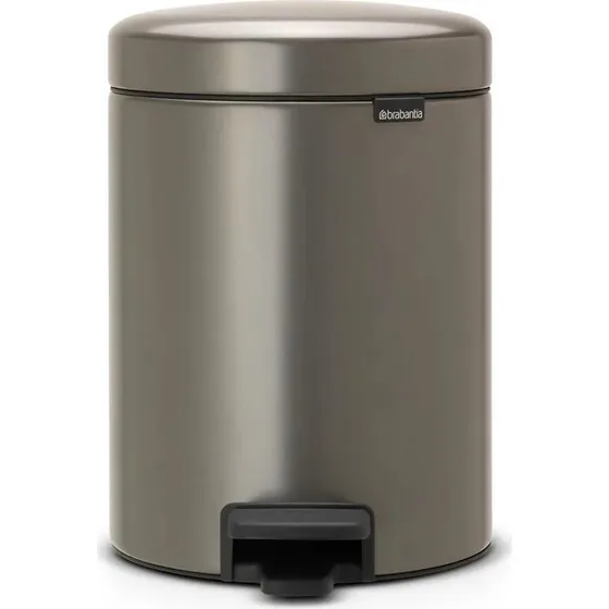 Brabantia NewIcon Pedaalemmer 5 liter - Platina