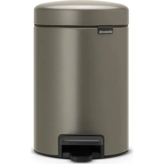 Brabantia NewIcon pedaalemmer 3 liter - Platina