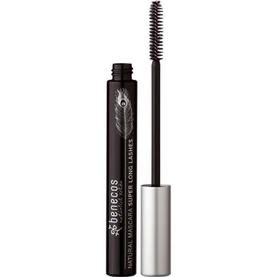 Benecos Natural Mascara Super Long Lashes Zwart 8 ml