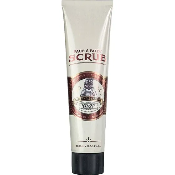 Mr Bear Family Golden Ember Face & Body Scrub 100 ml