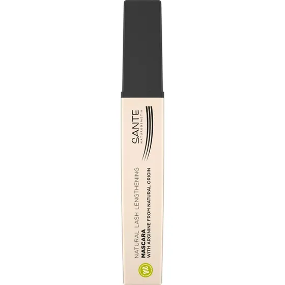 Sante Natural Lash Lengthening Mascara 01 Zwart, 8 ml