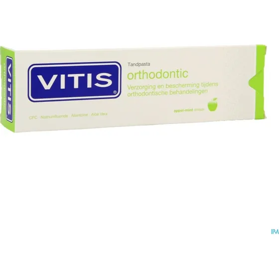 Vitis Orthodontic Tandpasta Appel-Mint 75ml