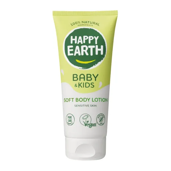 Happy Earth 100% Natuurlijke Bodylotion voor Baby & Kids 200ml