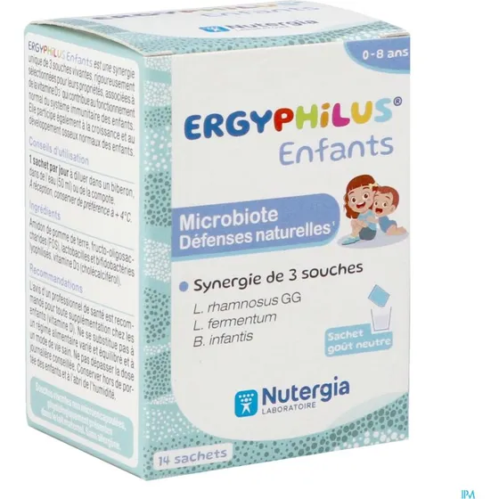 Nutergia Ergyphilus Kinderen 14 zakjes