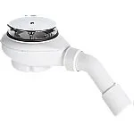 Viega Tempoplex Afvoerkit 90 mm, 60 mm hoog, chroom
