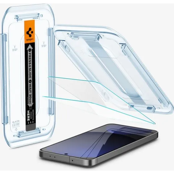 Spigen Glas.tR EZ Fit Screenprotector voor Samsung Galaxy S24 FE / A56