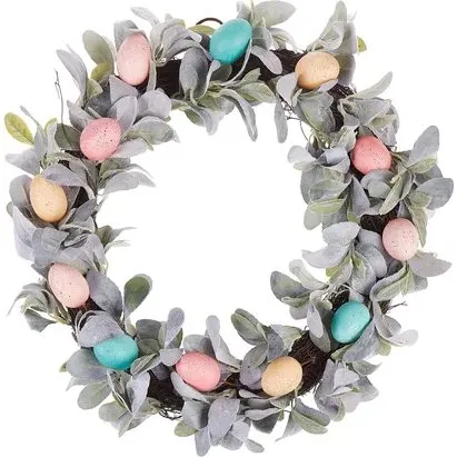 Beliani Krans Lajares Meerkleurig 50x50x10 cm