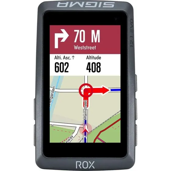 Sigma ROX 12.1 EVO GPS Fietscomputer Night Gray