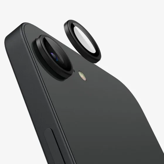 Spigen Optik Pro EZ Fit Camera Beschermfolie voor iPhone 17e / 16e