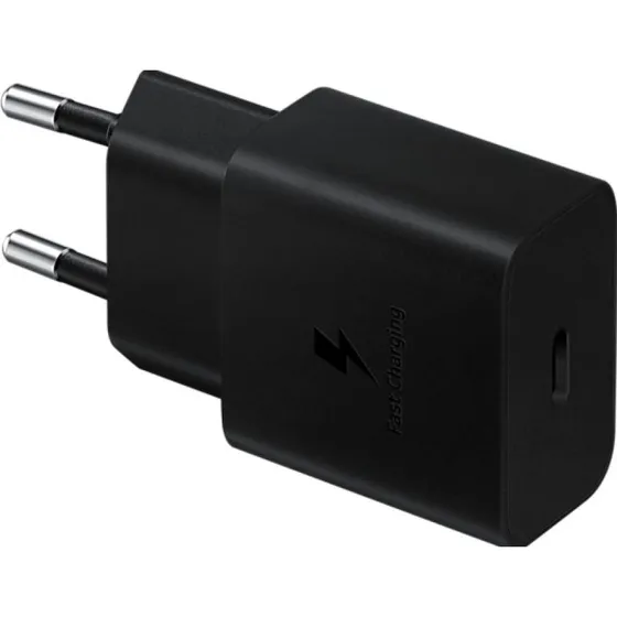 Samsung Originele 15W USB-C Netadapter - Zwart - EP-T1510NBEGEU