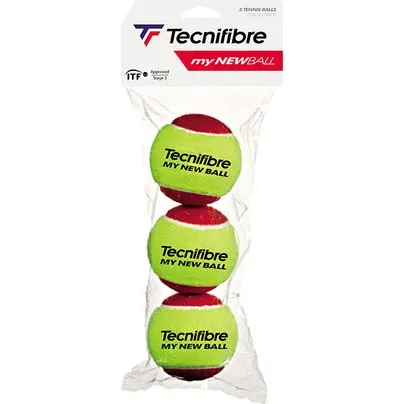 Tecnifibre My New Ball Stage 3 Rood (3 Stukken)