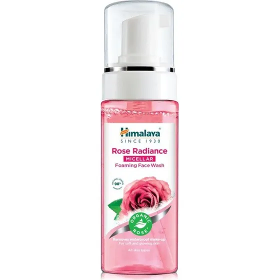 Himalaya Rose Radiance Micellar Foaming Face Wash