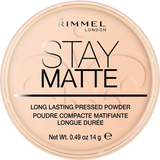 Rimmel London Stay Matte Geperste Poeder 006 Warm Beige 14g