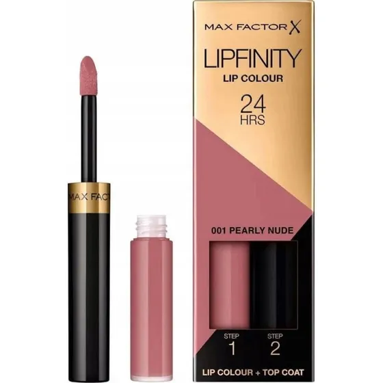 Max Factor Lipfinity Lip Colour 001 Pearly Nude 2,3 ml