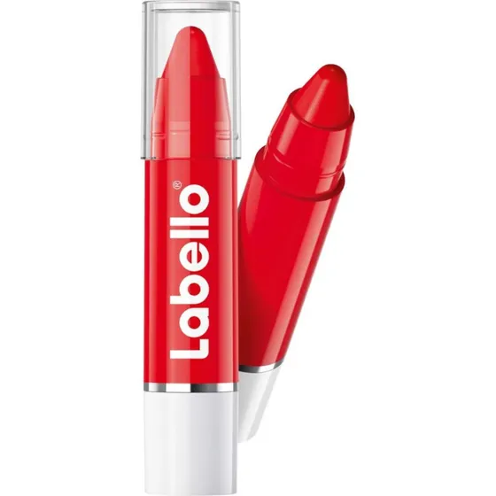 Labello Crayon Lipstick 03 Poppy Red Intense Kleur, 3,0 g