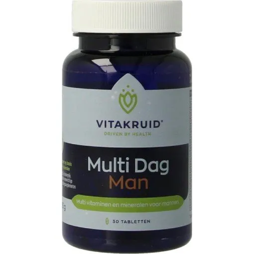 Vitakruid Multi Dag Man 100% Vegan 30TB