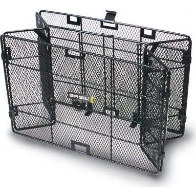 Basil Catania Opvouwbare Fijnmazige Achtermand Zwart