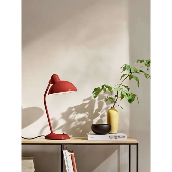 Fritz Hansen Kaiser Idell 6556-T tafellamp - Venetian Red - 47 cm