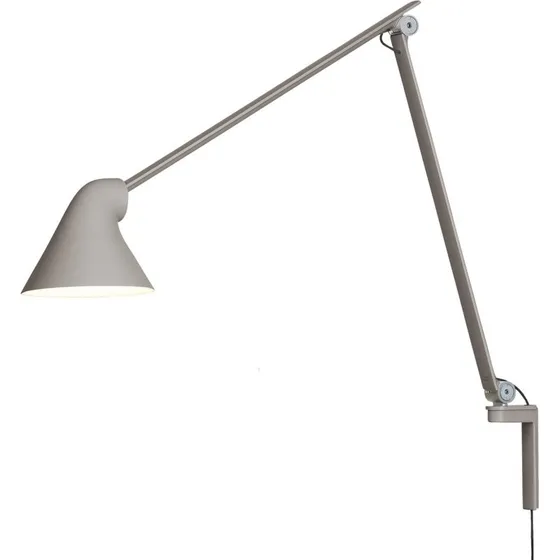 Louis Poulsen NJP Wandlamp Lang Licht - Lichtgrijs