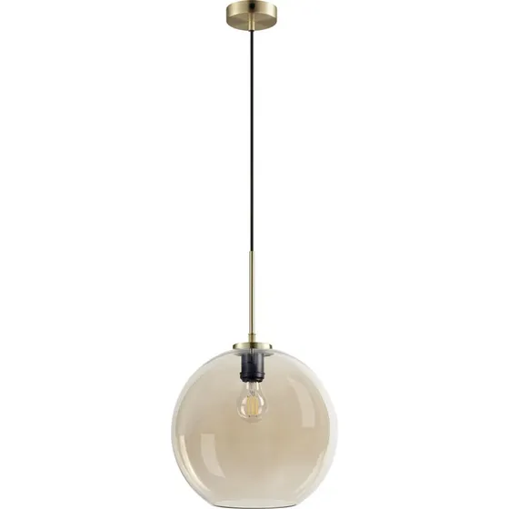 Dyberg Larsen Loop Hanglamp Ø30 Amber/Messing