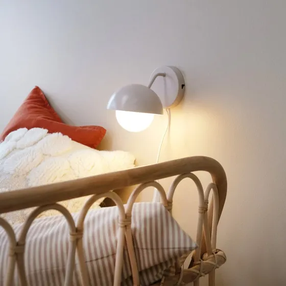 Dyberg Larsen Rose Wandlamp - Mat Beige