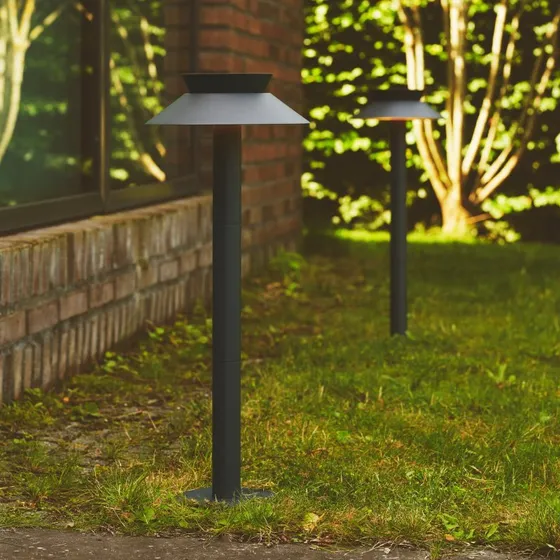 Nordlux Solar tuinlamp Justina antraciet