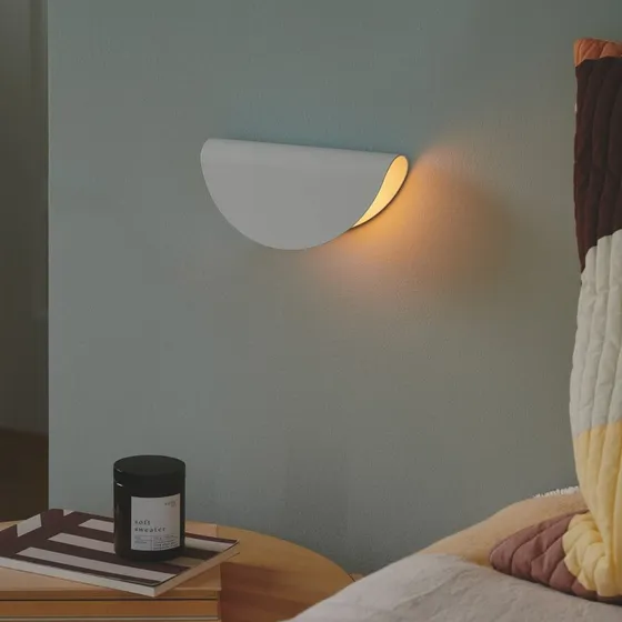 Nordlux Wandlamp Model 2110 Wit - Metaal - Retro Design
