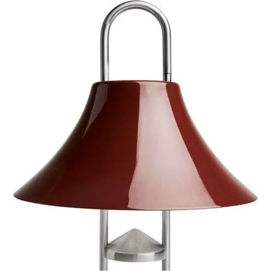 HAY Mousqueton Portabele Tafellamp - Iron Red