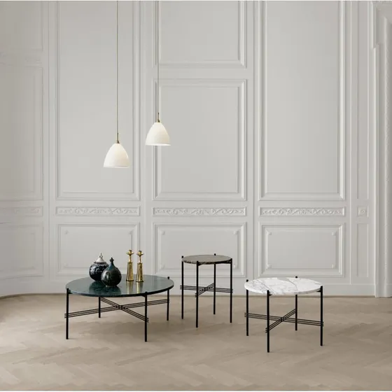 GUBI Bestlite BL9 Hanglamp Ø21 Chroom Matte Wit