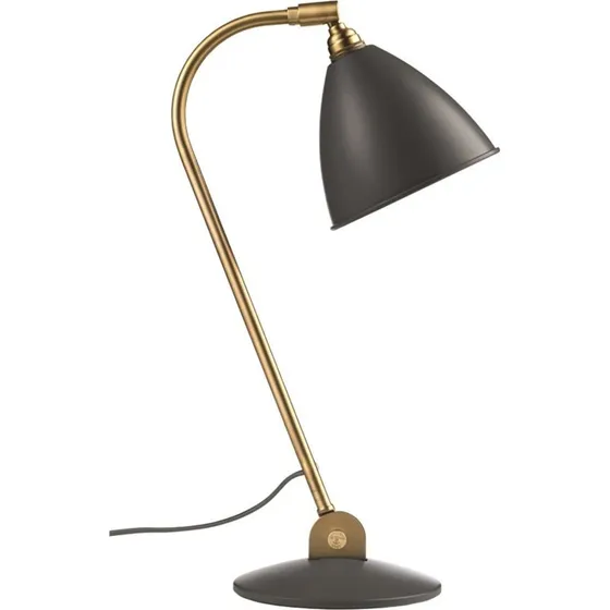 GUBI Bestlite BL2 Tafellamp - Geelkoper/Grijs - Ø16cm