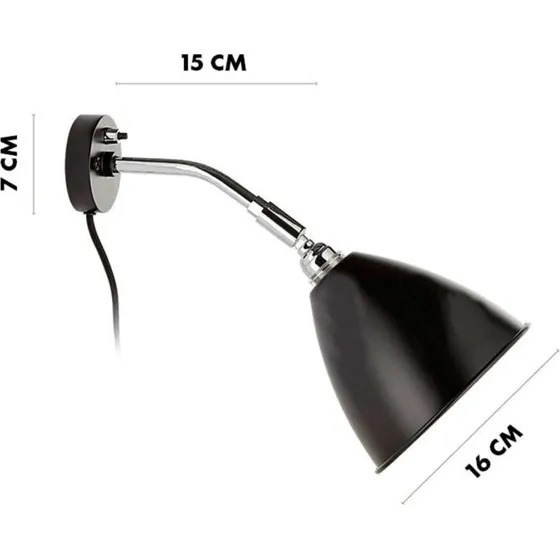 GUBI Bestlite BL7 Wandlamp Messing Ø 16 cm
