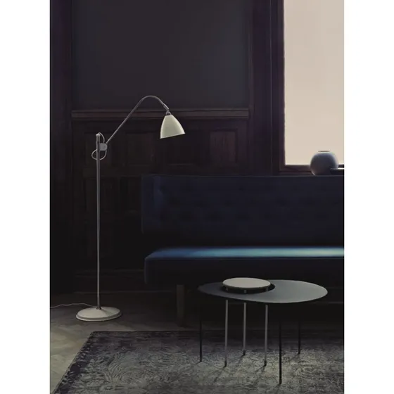 GUBI Bestlite BL3 Vloerlamp - Geel Messing & Porselein