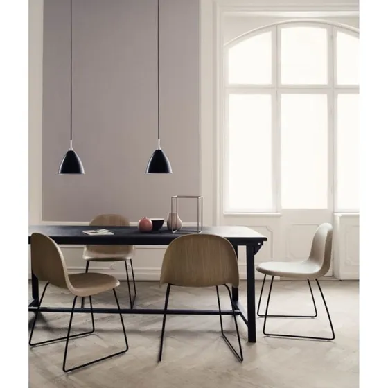 GUBI Bestlite BL9 Hanglamp Ø21 Messing/Porselein