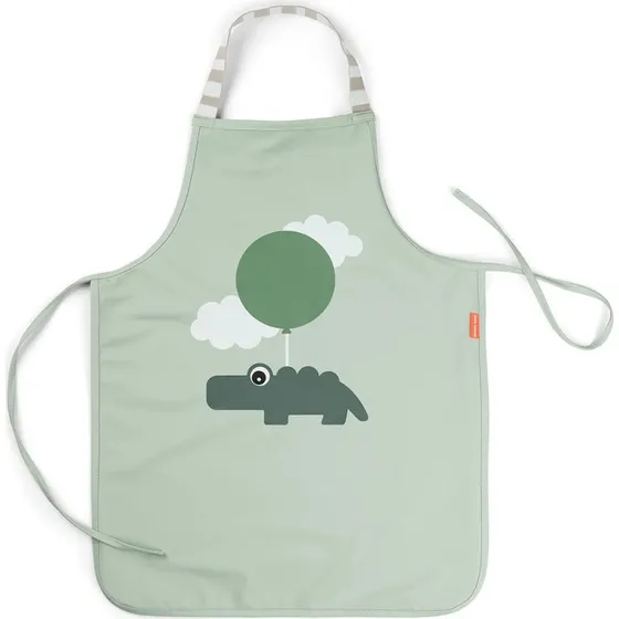 Done by Deer Waterdichte Schort Happy Clouds Groen